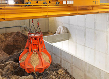 木热电厂使用特种起重机